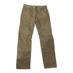 Michael Kors Classic Fit Khaki Pants Women Size 33 Plus